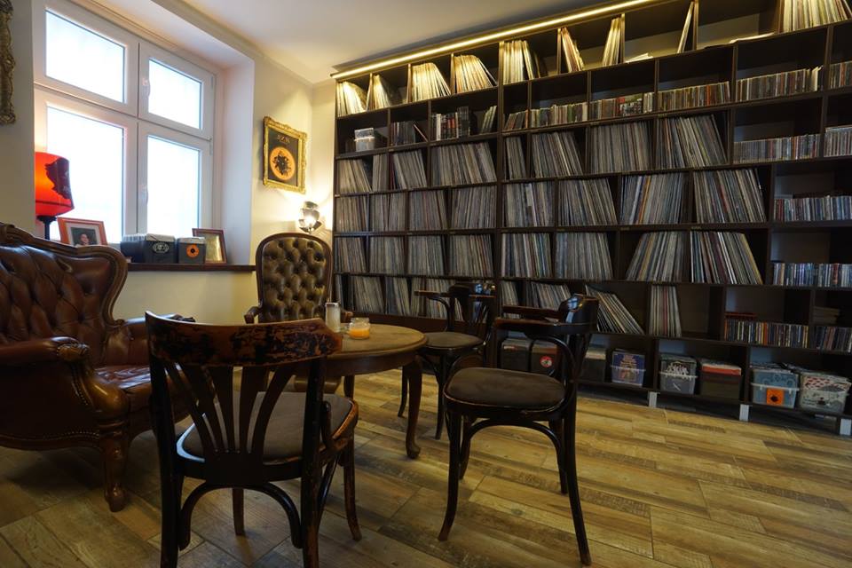 Belgrade Card - Leila records bar vinyl room number 1